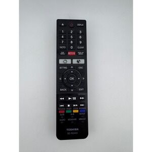 Toshiba‎ SE R0443 TV Remote Control Replacement Black